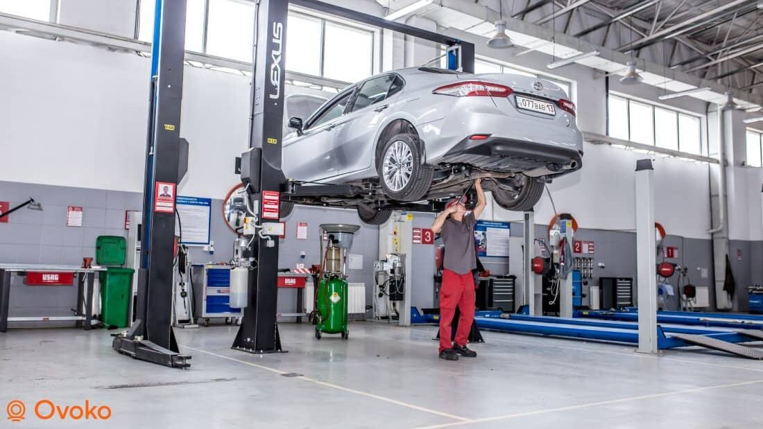 El historial de mantenimiento de coche